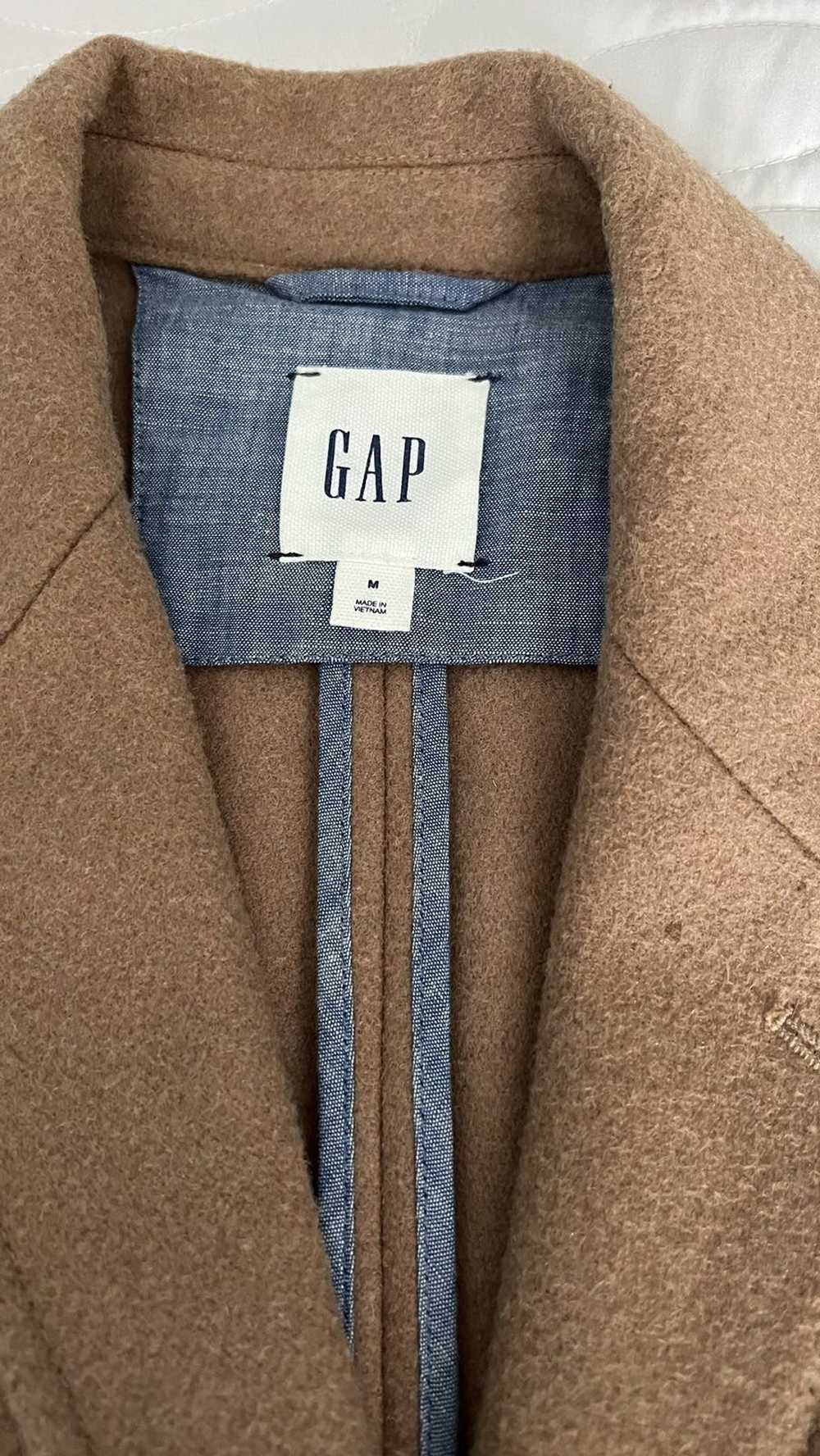 Gap GAP camel wool car / dress coat - image 2