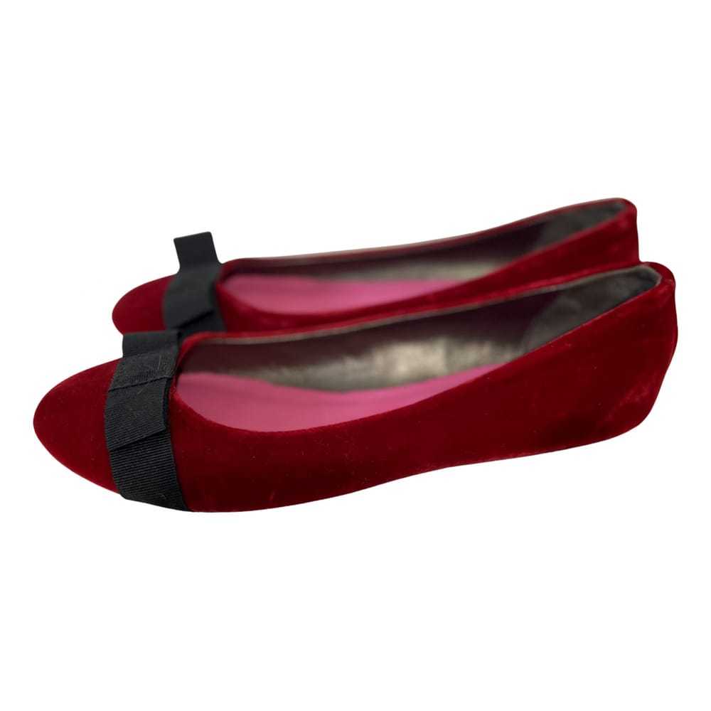 Anna Velvet ballet flats - image 1