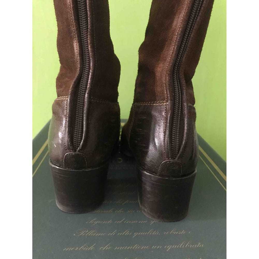 Alberto Fasciani Leather riding boots - image 4