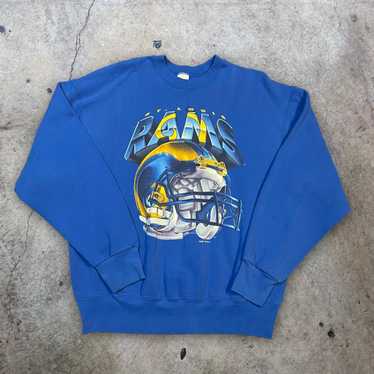 Vintage St Louis Rams Nike NFL Flag Football Jersey Reversible Adult Medium  Blue