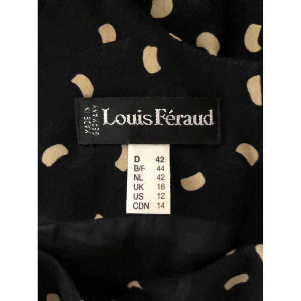 Louis Feraud Silk mid-length dress - image 8