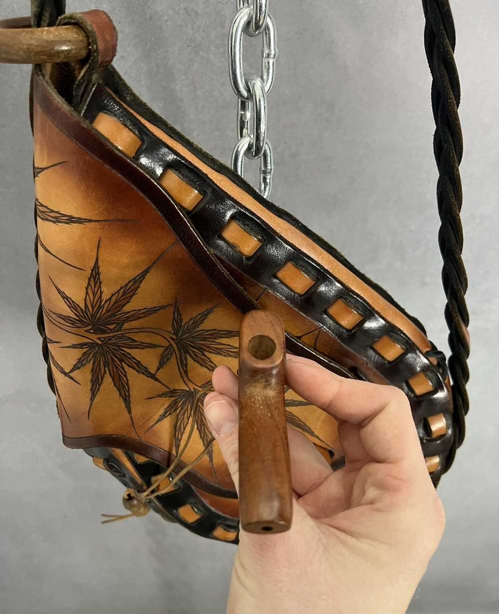 Handmade × Vintage 70s hand made hippie marijuana… - image 8