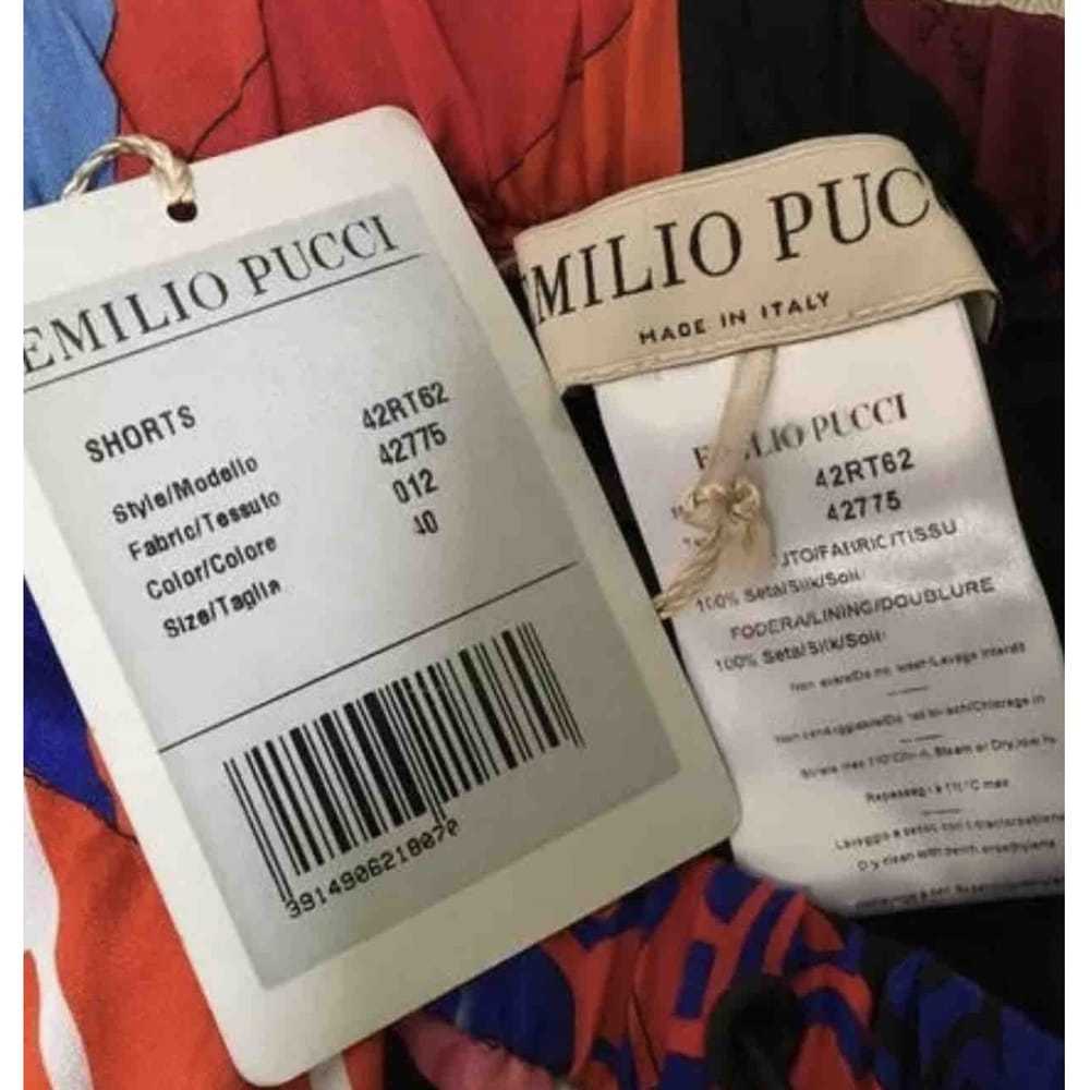 Emilio Pucci Silk mini short - image 4