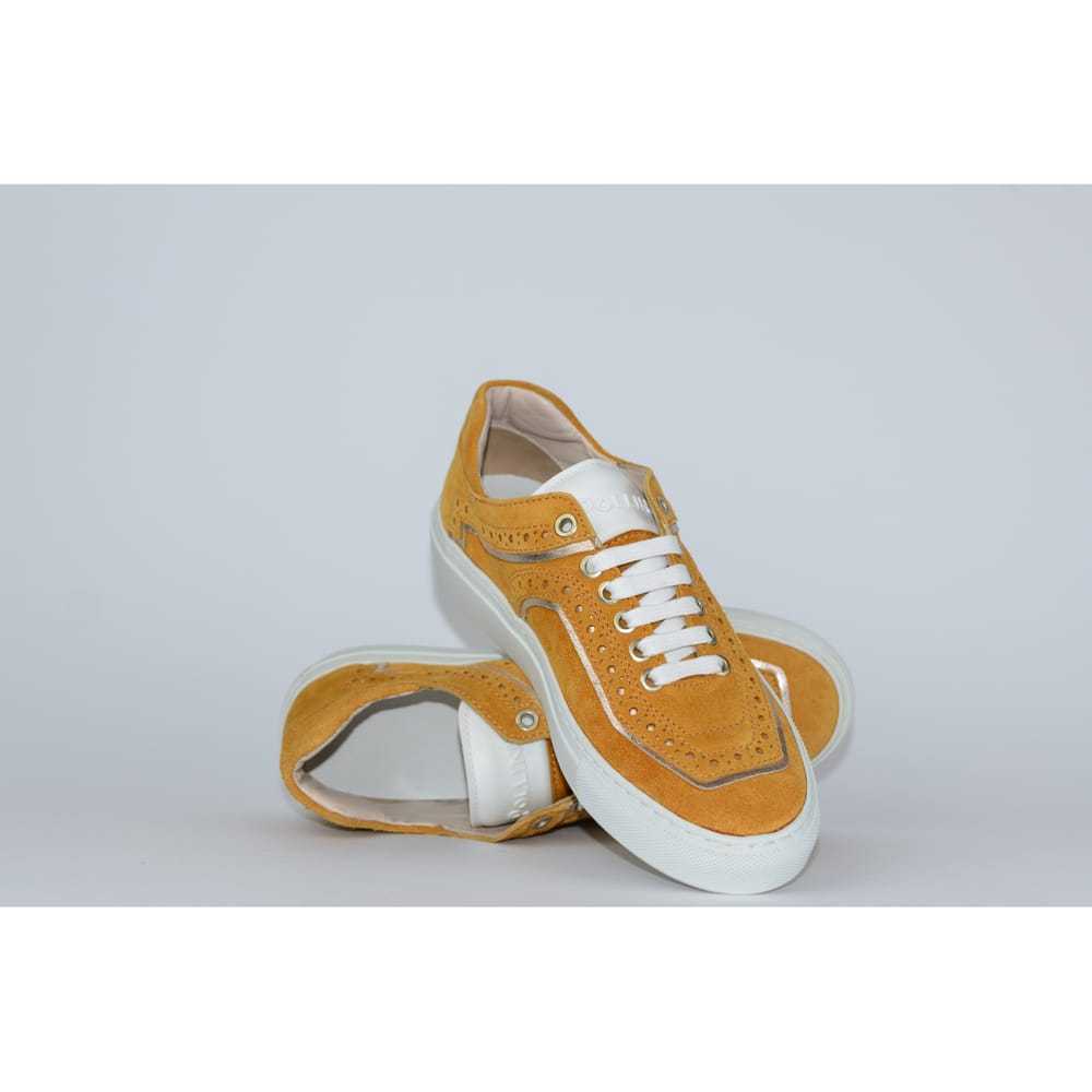 Pollini Leather trainers - image 7