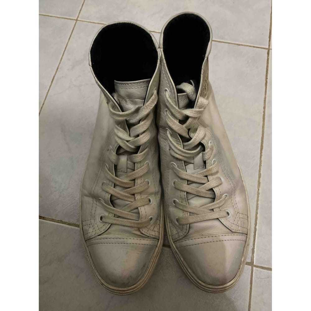 Saint Laurent Bedford leather high trainers - image 2