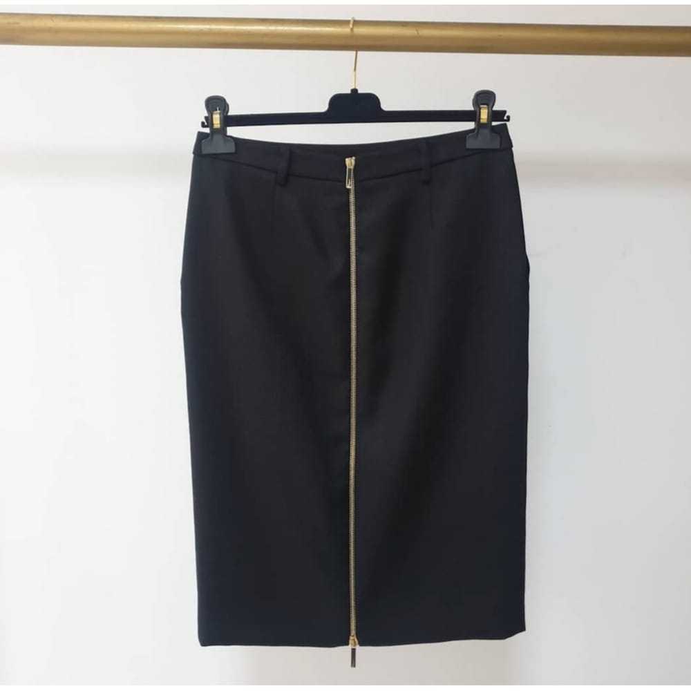 Salvatore Ferragamo Linen mid-length skirt - image 2