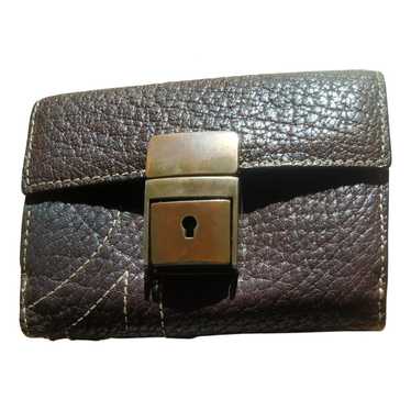 Purificacion Garcia Leather clutch bag - image 1