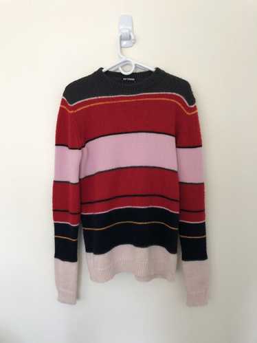 Raf Simons A/W 13 Leopard Print Mohair Sweater | Grailed