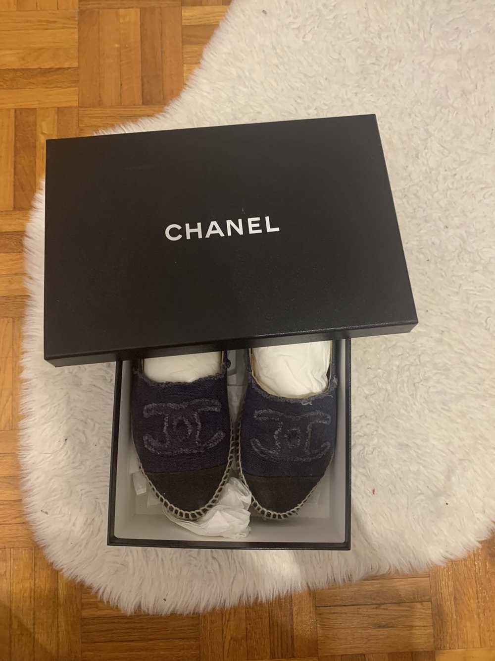 Chanel Chanel Espadrilles Denim Blue & Black - image 7