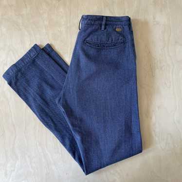 Stevenson Overall Co. Denim Chino Pants Selvedge … - image 1