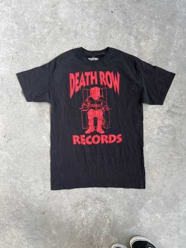 Death Row Records Deathrow records black tee size 