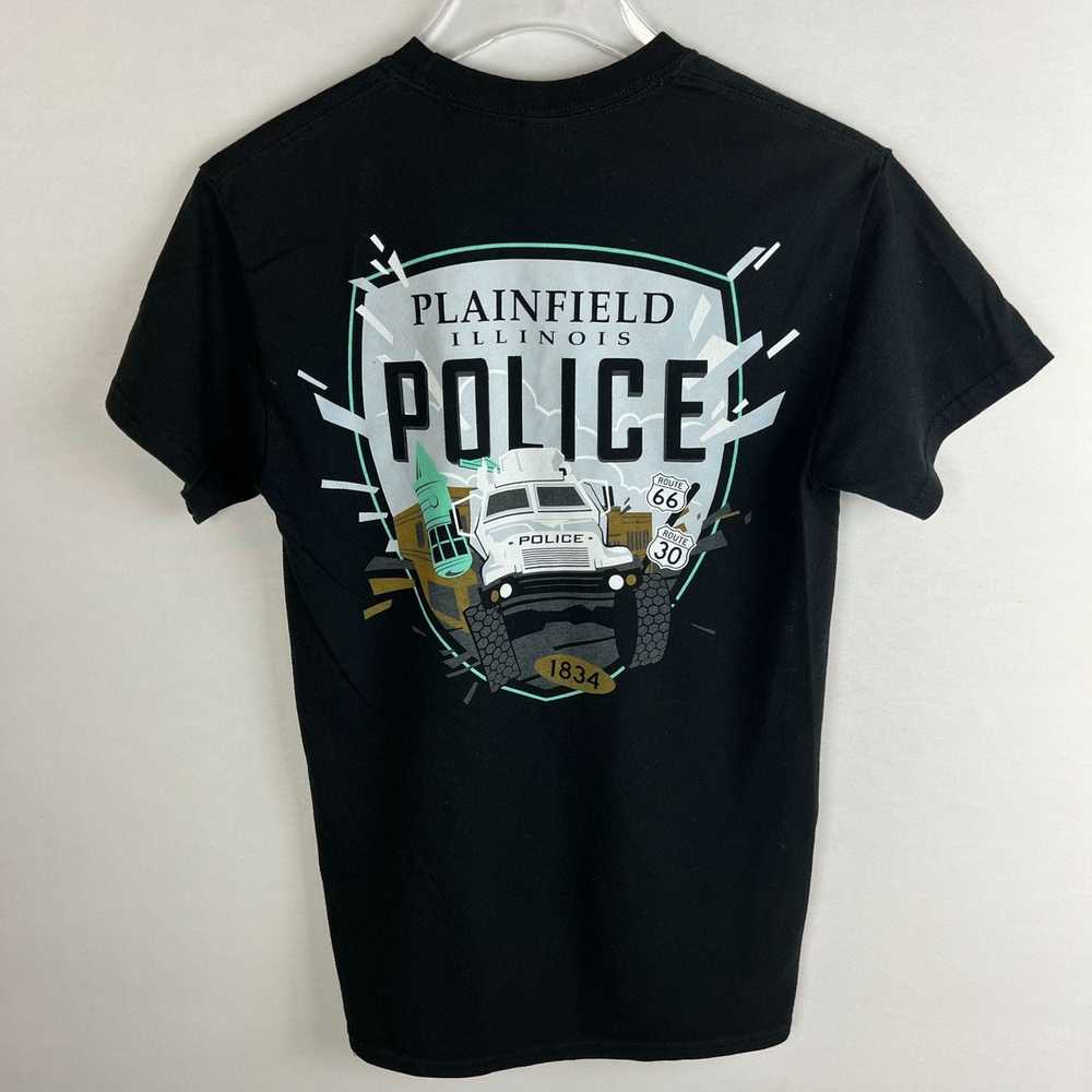 Gildan Plainfield (Illinois) Police Dept T-Shirt - image 3