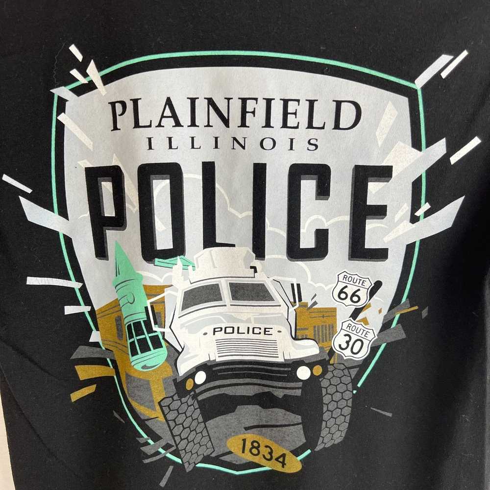 Gildan Plainfield (Illinois) Police Dept T-Shirt - image 4