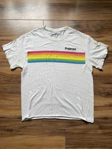 Polaroid Rainbow polarroid tshirt