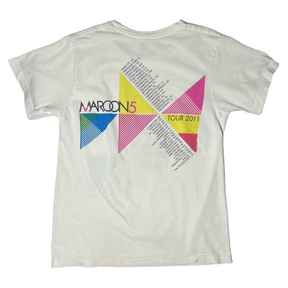 Vintage 2011 Maroon 5 Tour Tee - image 2