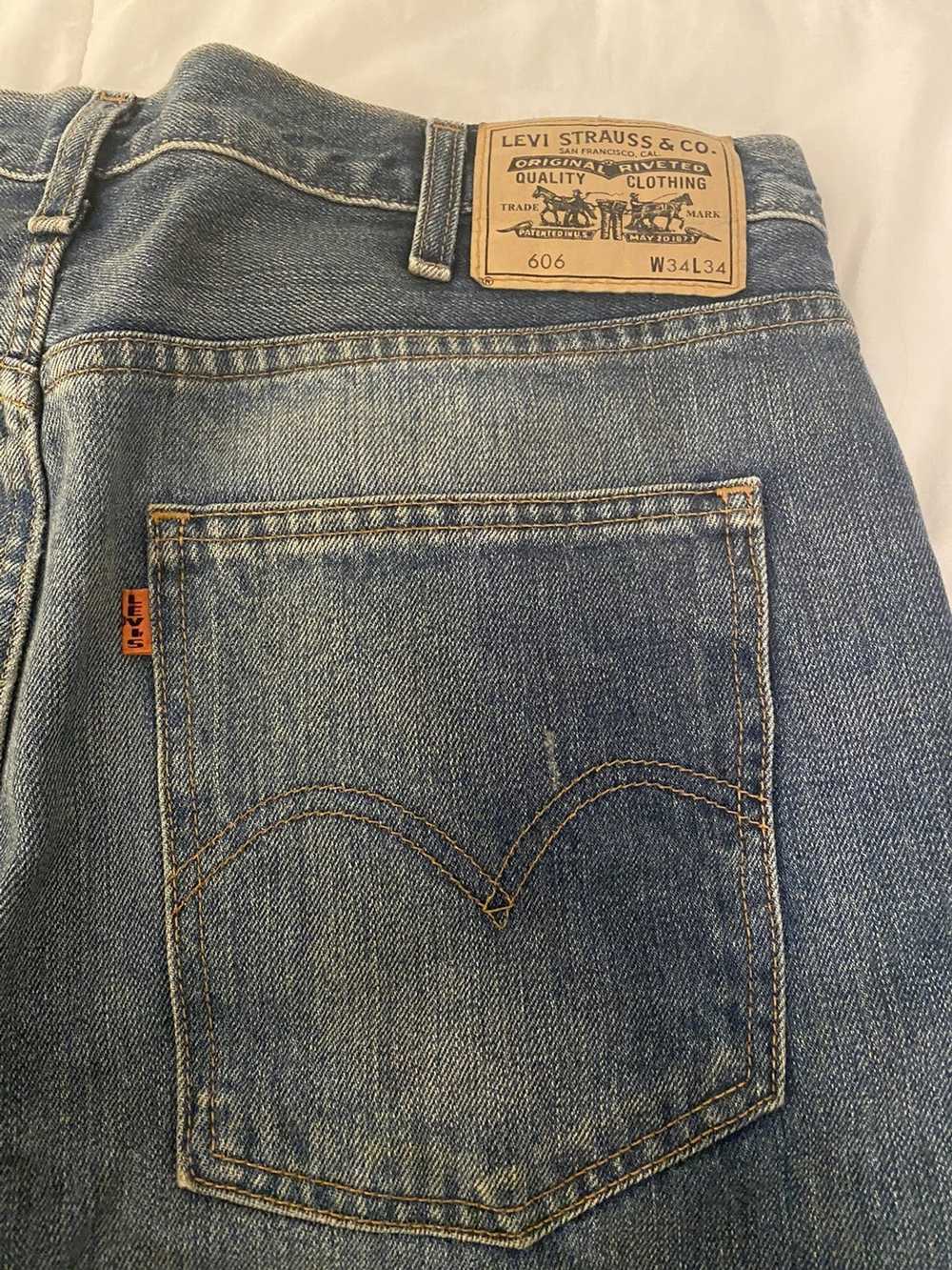 Levi's Custom Levi’s Orange Tab 606 Jeans - 34x34 - Gem