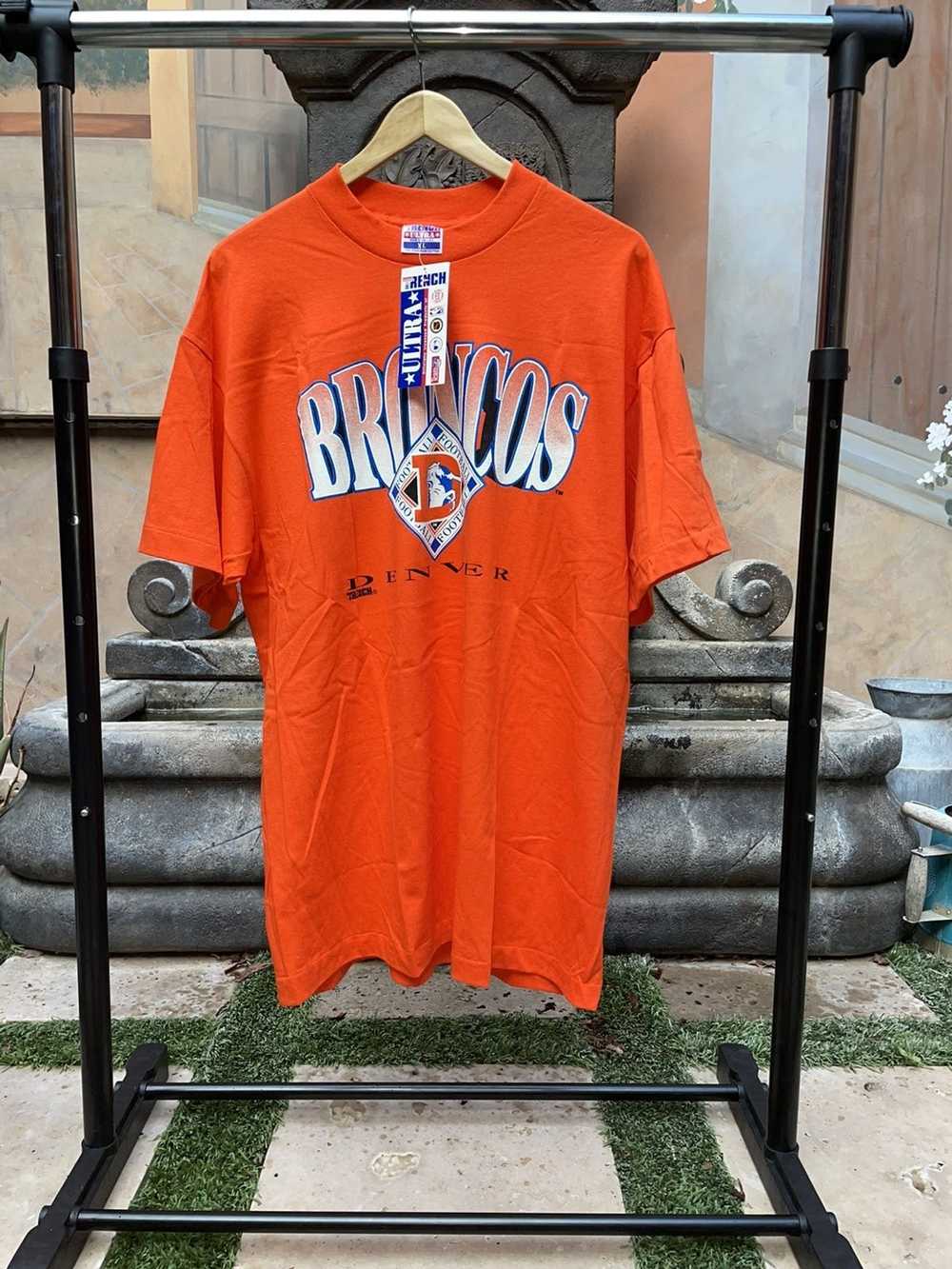 NFL × Vintage 1990’s Denver Broncos tee - image 1