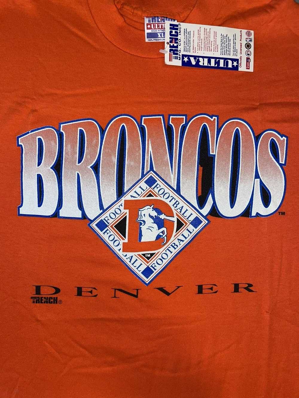 NFL × Vintage 1990’s Denver Broncos tee - image 3