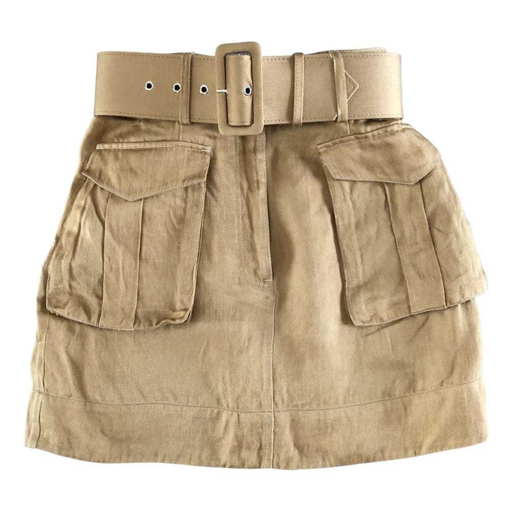 Shona Joy Linen mini skirt - image 1