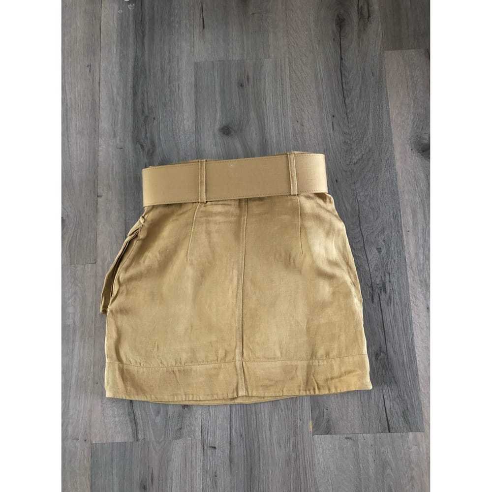 Shona Joy Linen mini skirt - image 2