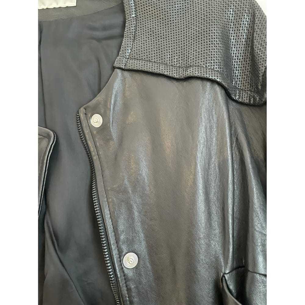 Amen Italy Leather short vest - image 5