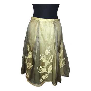 Elegance Paris Silk mid-length skirt