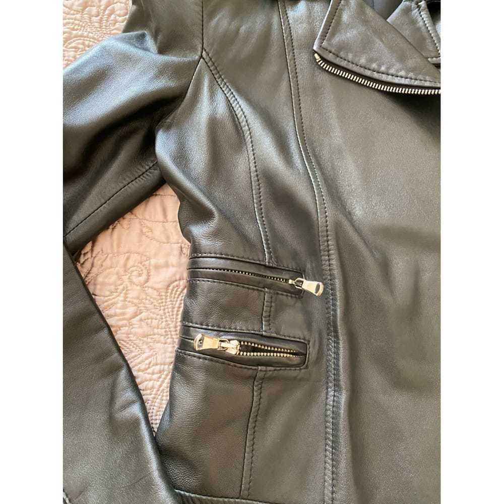 Flavio Castellani Leather biker jacket - image 10