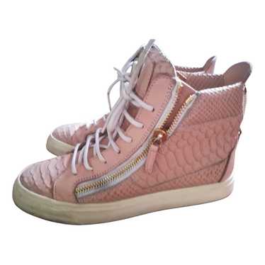 Giuseppe Zanotti Coby leather trainers - image 1