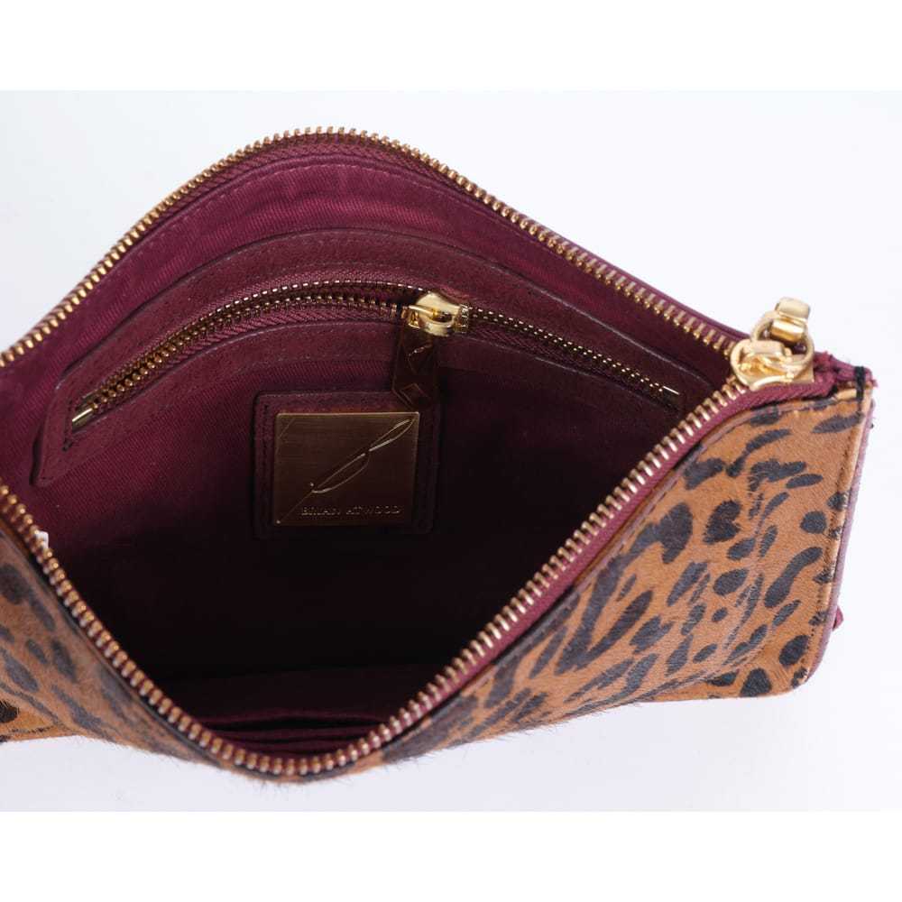 B Brian Atwood Leather clutch bag - image 3
