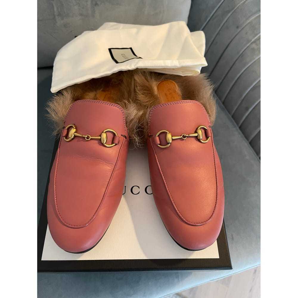 Gucci Princetown leather sandals - image 2