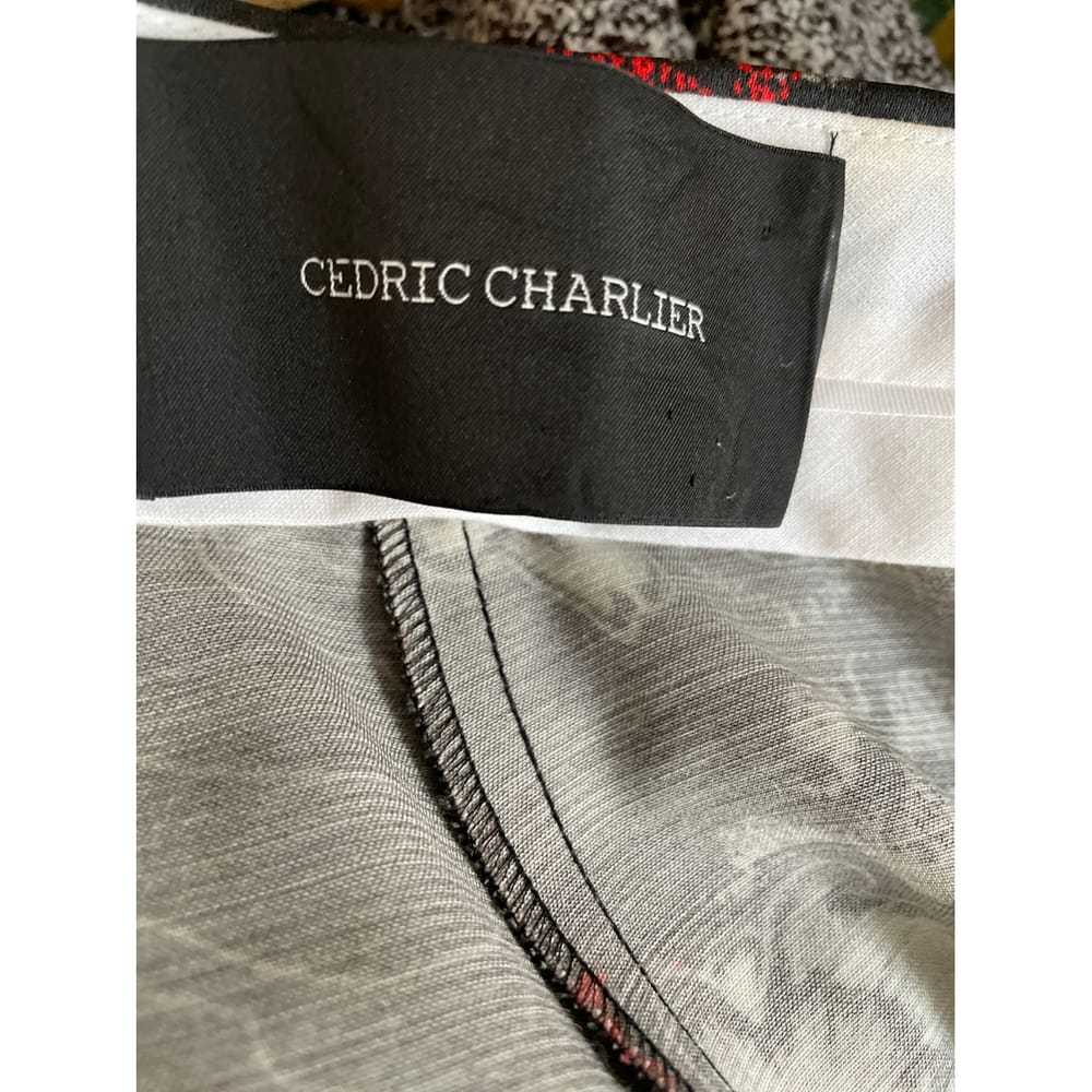 Cédric Charlier Wool straight pants - image 3