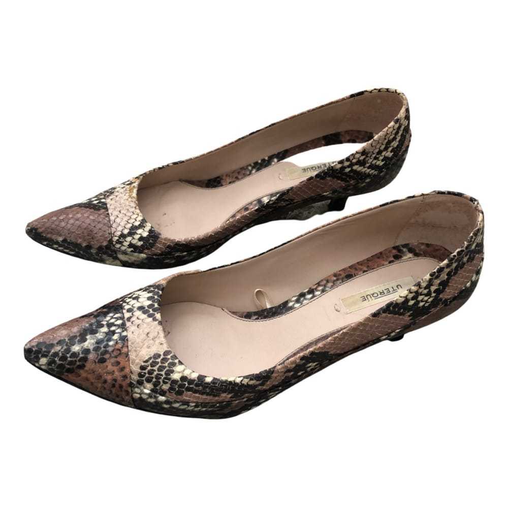 Uterque Leather heels - image 1