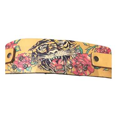 ED Hardy Leather bracelet - image 1