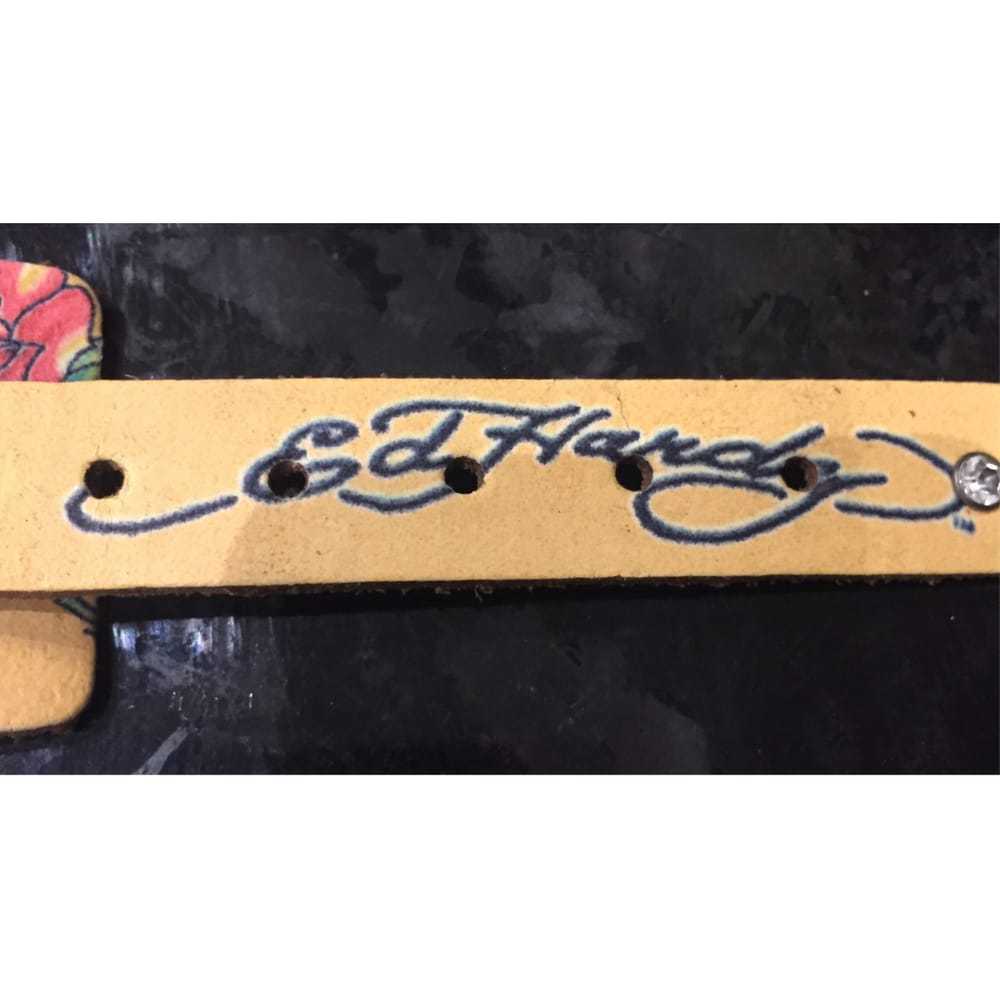 ED Hardy Leather bracelet - image 4