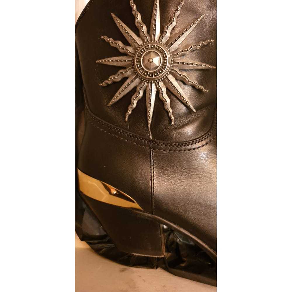 Fausto Puglisi Leather ankle boots - image 4