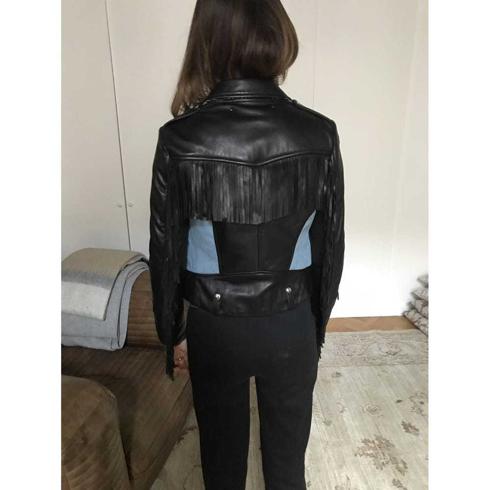 Barbara Bui Leather biker jacket - image 8