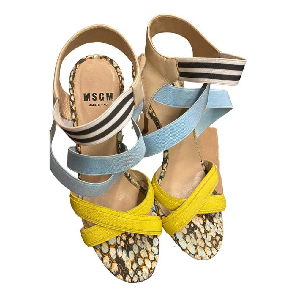 Msgm Cloth sandals - image 1