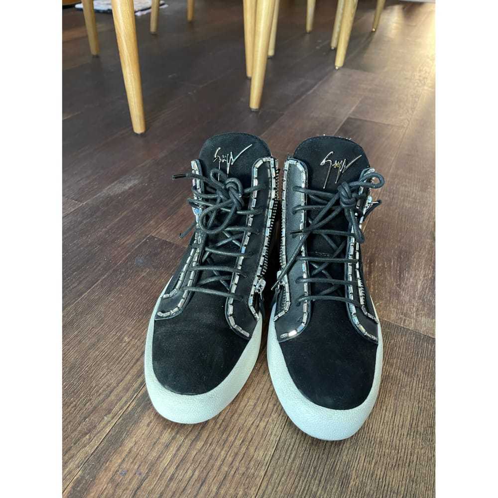 Giuseppe Zanotti Coby leather high trainers - image 3