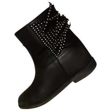 Via Roma xv Leather ankle boots - image 1