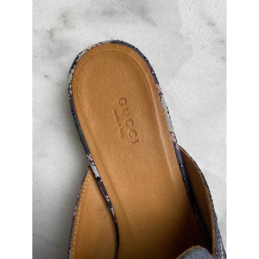 Gucci Princetown cloth sandals - image 4