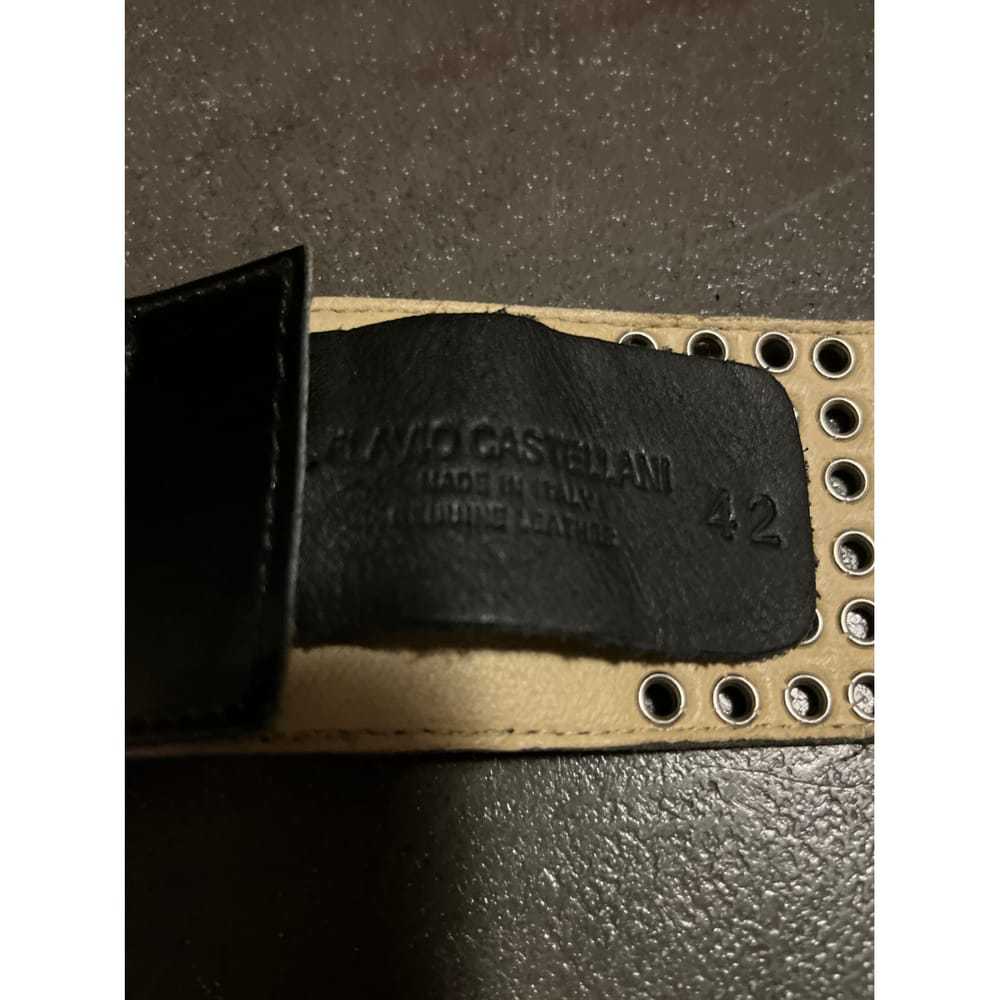 Flavio Castellani Leather belt - image 3