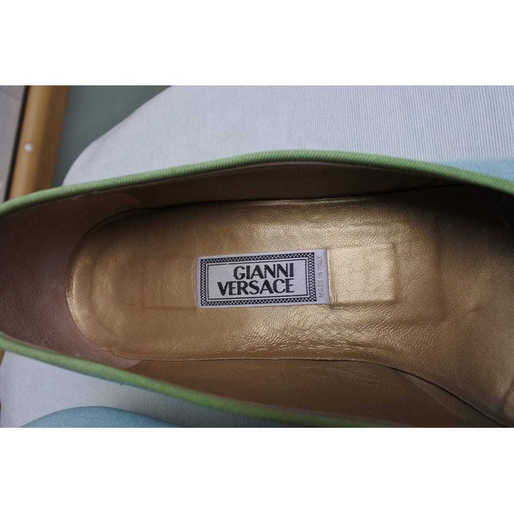 Gianni Versace Cloth ballet flats - image 8