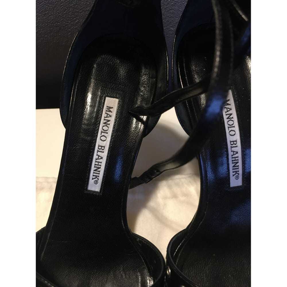 Manolo Blahnik Leather sandals - image 10