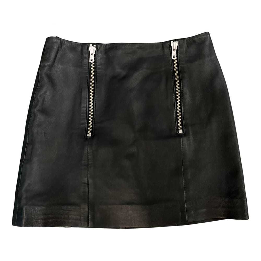 Stand studio Leather mini skirt - image 1