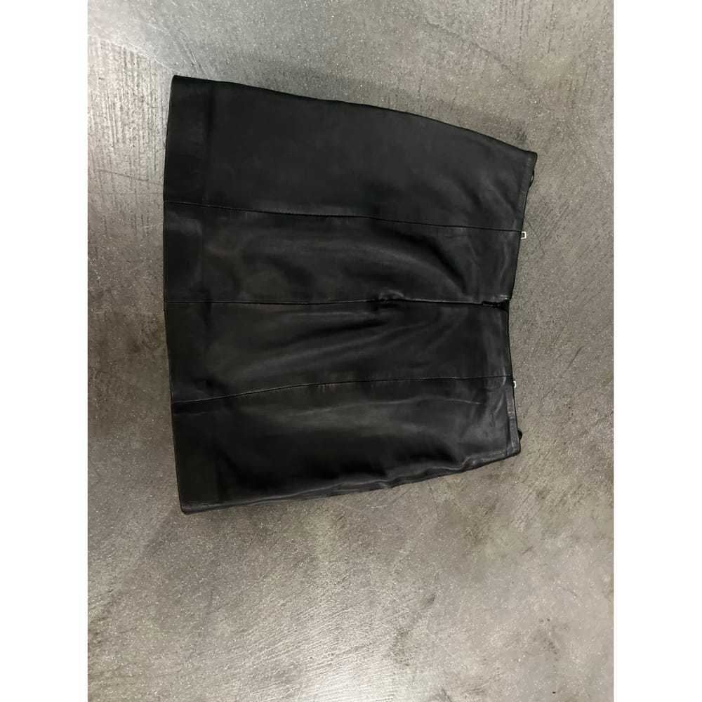 Stand studio Leather mini skirt - image 2