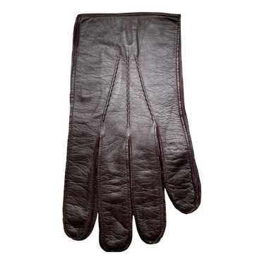 手袋 JIL SANDER  Leather gloves Leather gloves in black - Jil Sander | Mytheresa