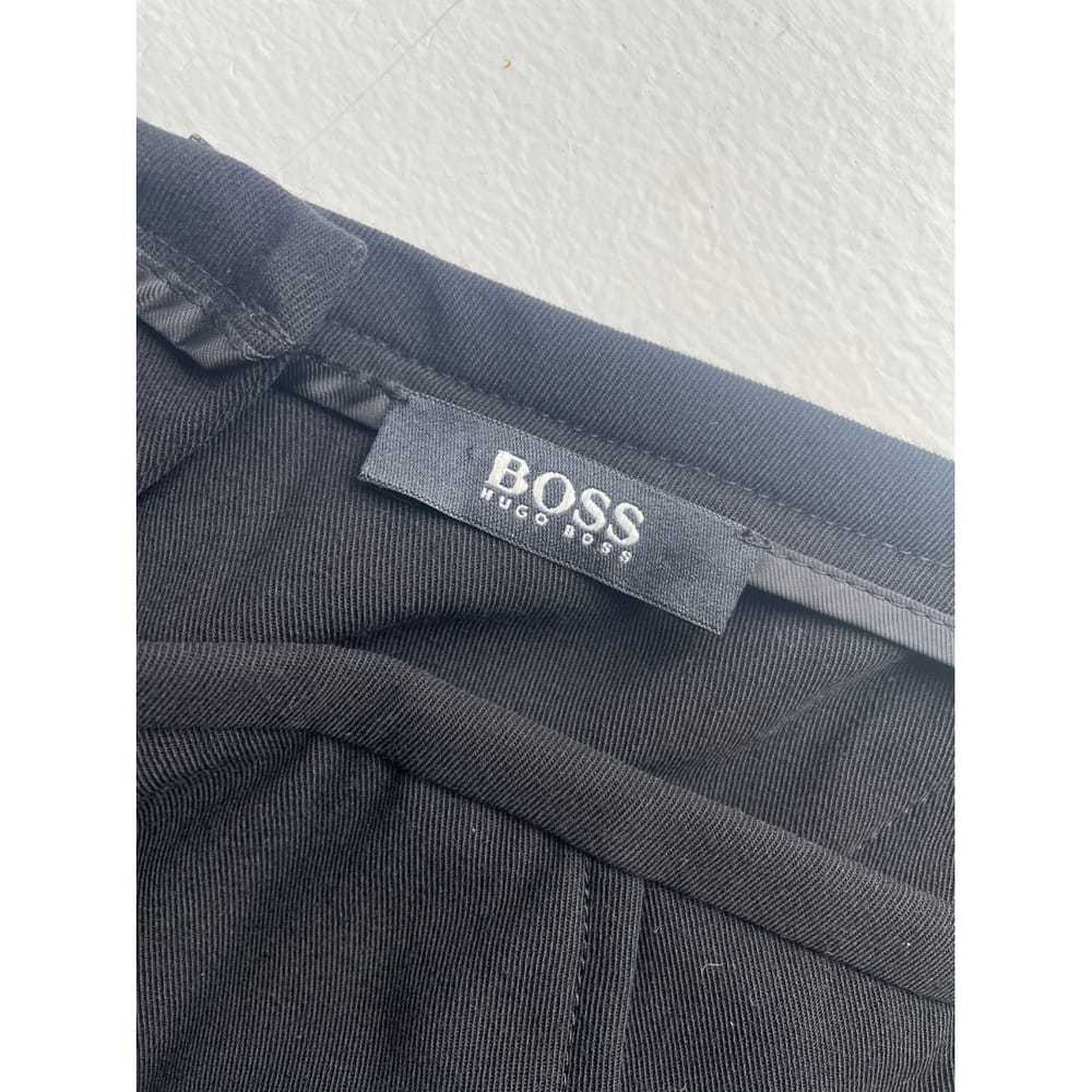 Boss Wool mid-length skirt - image 4