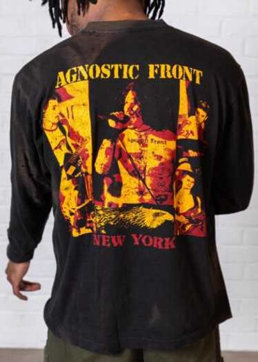 AGNOSTIC FRONT レアTシャツ nyhc HARDCORE バンドT NYHC,ニューヨーク ハードコア,Tシャツ,アグノスティック