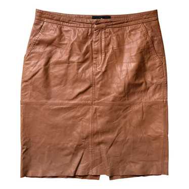 Designers Remix Leather mid-length skirt - image 1