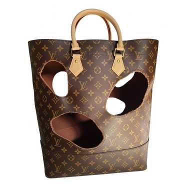 Louis Vuitton Plat by Rei Kawakubo leather tote